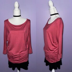 NEW Zenana Pink Off the Shoulder Top